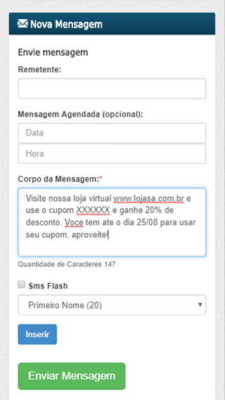 envio de sms marketing barato